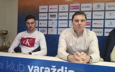 Samir Toplak i Ivan Nevistić na druženju s novinarima uoči gostovanje u Osijeku