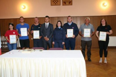 Prijem zahvale za sve volontere petrijanečkog stožera civilne zaštite tijekom pandemije