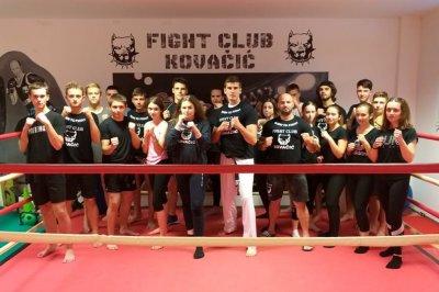 Najbolji varaždinski sportaš Enes Garibović vodio trening Fight Club Kovačića
