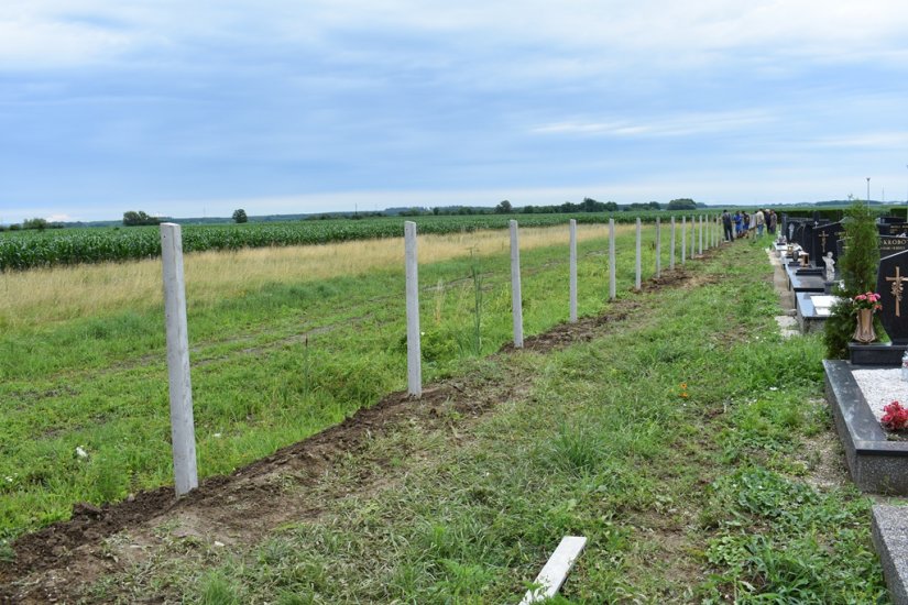 Općina Vinica: Završena ograda na sjeveroistočnom dijelu mjesnog groblja