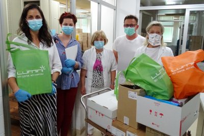 Lumini donirao opremu OB Varaždin u borbi protiv epidemije koronavirusa