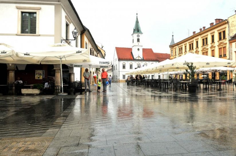 U Varaždinu hrvatski rekord u količini oborina, ali nema velikih šteta jer je kanalizacijsku sustav izdržao