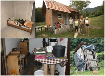 VIDEO Četveročlana obitelj iz Vuglovca živi u trošnoj kući kojoj prokišnjava krov, vodu griju na peći