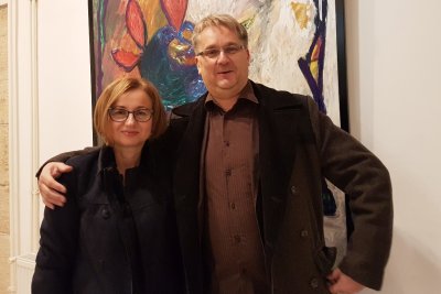 Gordana Kovačić i Slaven Macolić održavaju izložbu u galeriji Josip Račić u Zagrebu