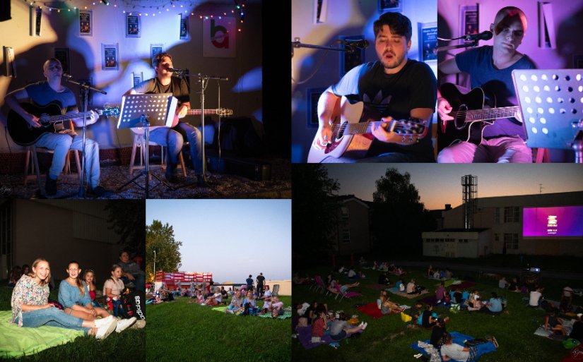 FOTO Mnoštvo zabave u Cestici uz svirku &quot;Neven Stipčić Acoustic&quot; i &quot;Kino pod zvijezdama&quot;