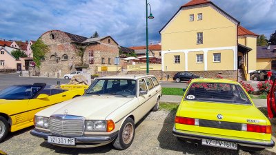 Oldtimer klub Varaždin 2 u svojoj ljetnoj vožnji u Varaždinskim Toplicama