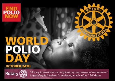 Varaždinski rotarijanci u globalnoj akciji uz Svjetski dan borbe protiv dječje paralize