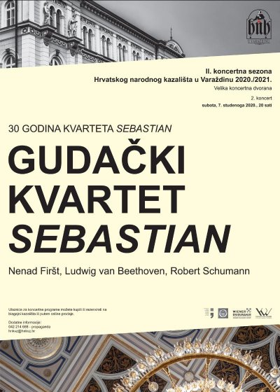 Beethovena sviraju Kvartet Sebastian i Simfonijski orkestar Muzičke akademije