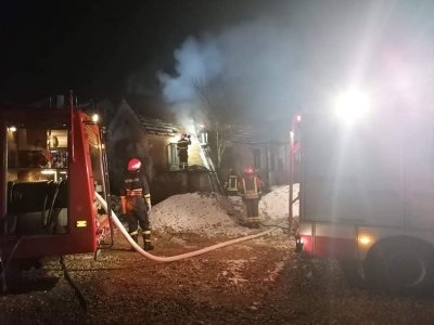 Još jedan požar: Zbog pregrijavanja dimnjaka zapalilo se krovište kuće u Slanju