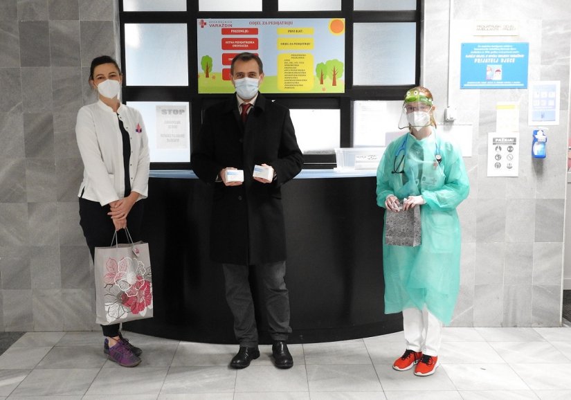 Varaždinski Reformisti darivali Odjel pedijatrije Opće bolnice Varaždin