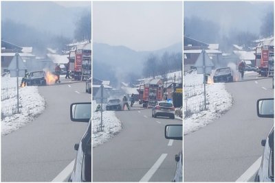 Požar automobila kod Podevčeva