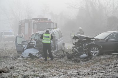 FOTO Prometna nesreća kod Nove vesi, dvije osobe ozlijeđene, jedna teško i opasno po život