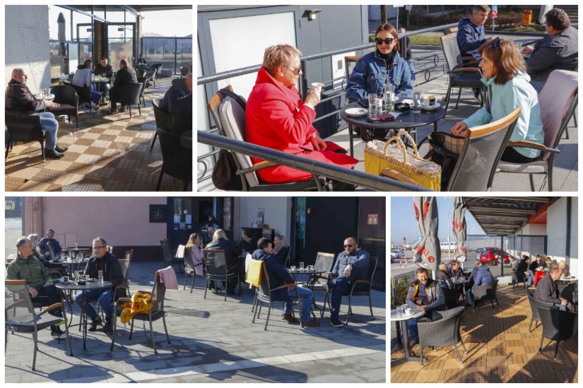 FOTO: I ivanečke ugostiteljske terase ispunili gosti željni druženja uz kavu