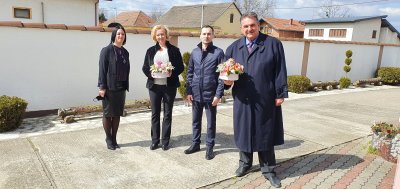 Radimir Čačić sa suradnicima obišao Martijanec i Ludbreg te dao podršku kandidatima na predstojećim izborima