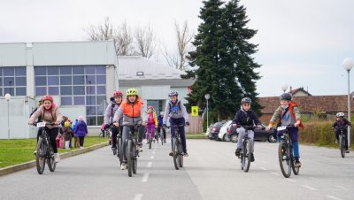 PETRIJANEC Učenici sudionici projekta &quot;Želim voziti bicikl“ prošli kroz općinu