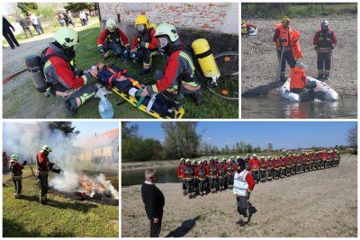 FOTO Vatrogasci spasili mlade ljudske živote i stari mlin u Luki Ludbreškoj