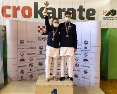 Mlada karatistica Leona Gulija najbolja u svojoj kategoriji na karate prvenstvu Hrvatske