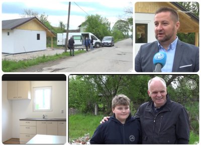 VIDEO U humanitarnoj akciji #KROVZAPETrinju obitelj Drezga dobila dom: &quot;Hvala Varaždicima&quot;