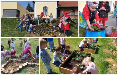 FOTO Maleni vrtlari u Dječjem vrtiću Vinica zasadili svoj vrt