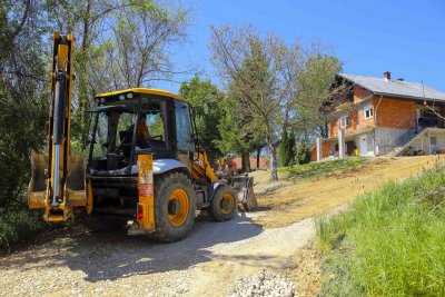 Počela modernizacija nerazvrstanih cesta iz Programa Grada Ivanca za 2021.