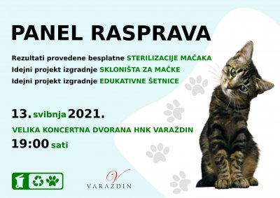 Grad Varaždin i Čistoća nastavljaju s podizanjem svijesti kod građana glede skrbi o mačkama
