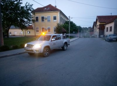 Zaprašivanje komaraca na području općine Gornji Kneginec, ne izlazite