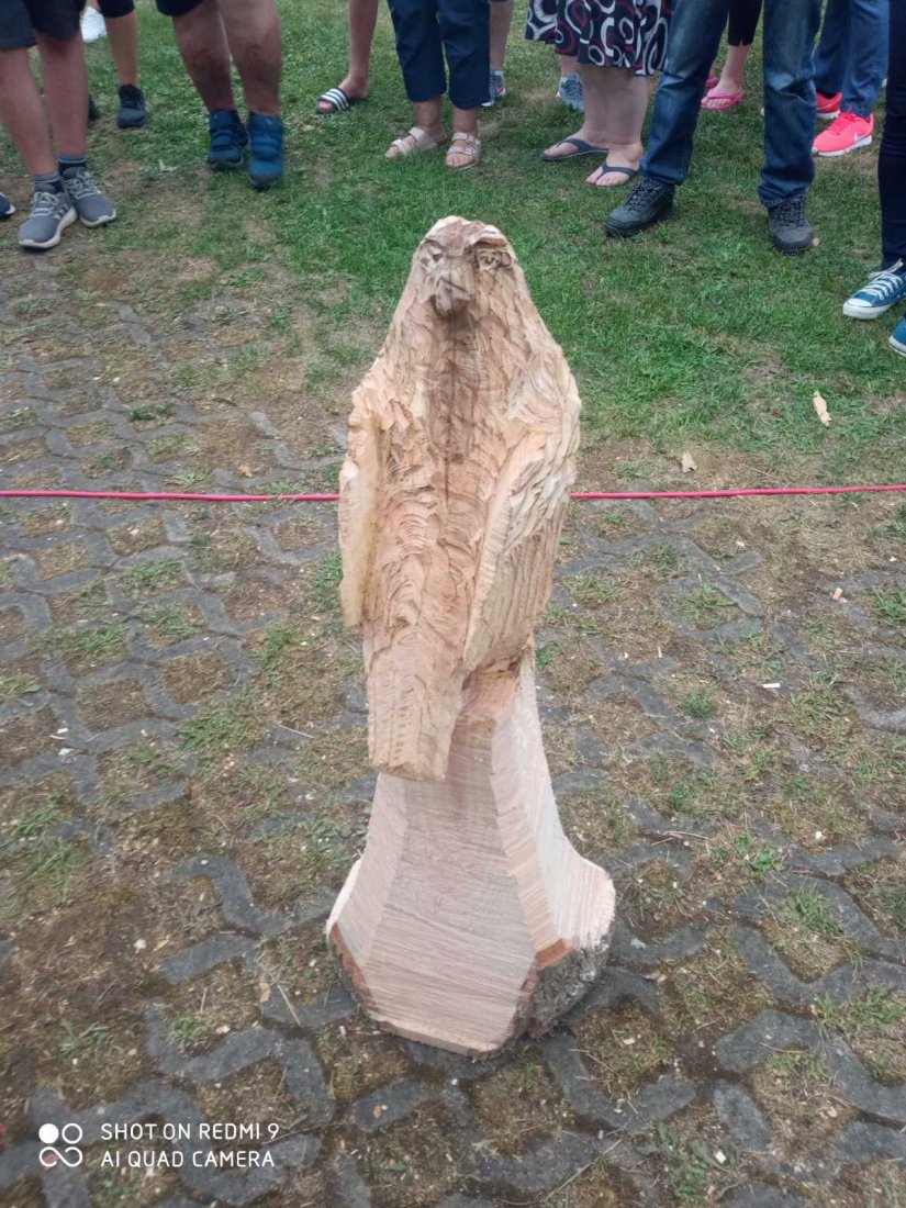 FOTO Na Festivalu kiparenja motornom pilom najvje&scaron;tiji Matija Vavdi i Bogdan Jerić