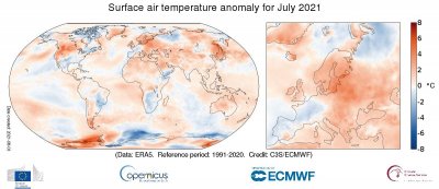 Nikad toplije zadnjih godina: Zabilježen drugi najtopliji srpanj u Europi