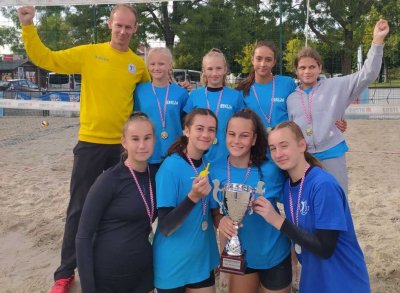 Ekipa ŽOK Ivanec osvojila naslov državnih prvakinja u odbojci na pijesku