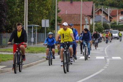 FOTO Gotovo stotinu biciklista sudjelovalo na 10. biciklijadi &quot;Med skrajski bregi&quot;
