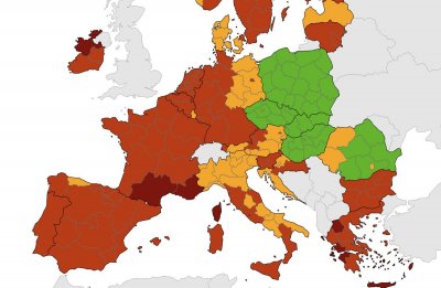 ECDC objavio novu korona-kartu: Sjeverna Hrvatska i dalje u narančastom