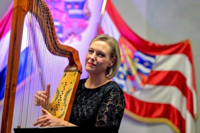 Glazbena umjetnica Tanja Vogrin svojim nastupom oduševila ljubitelje glazbe u Županijskoj palači