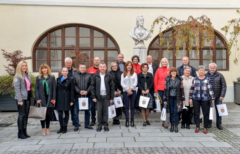 Prijem za dobrovoljne darivatelje krvi, zamjenica župana istaknula njihovu humanost i nesebičnost