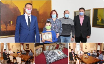 Gradonačelnik Neven Bosilj i zamjenik Miroslav Marković primili predstavnike OPG-a Pocedulić