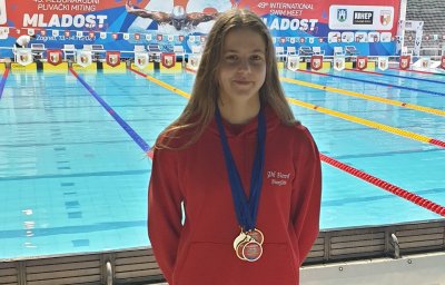 Članica Baroka Hana Ivanković osvojila 4 medalje na 49. međunarodnom plivačkom mitingu u Zagrebu