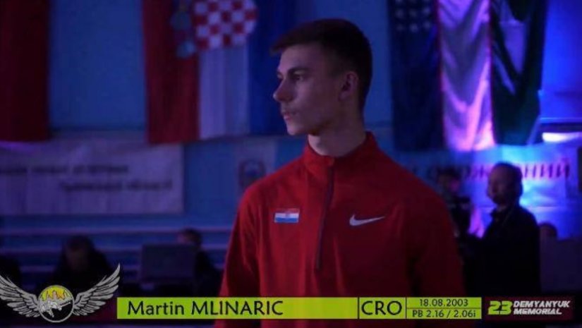 Martin Mlinarič nastupao na 23. međunarodnom Demyanyuk memorijalu u skoku u vis