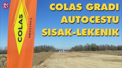 VIDEO Colas Hrvatska radi na trenutno najvećem projektu cestogradnje u RH