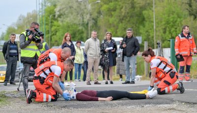 FOTO Održana zajednička vježba prometne nesreće s više ozlijeđenih osoba