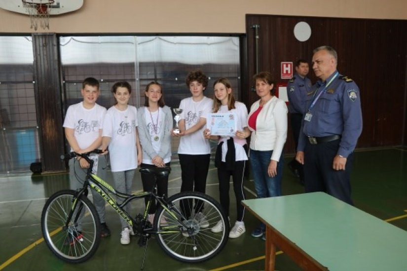 U osnovnoj školi Ludbreg održano je županijsko natjecanje „Sigurno u prometu“