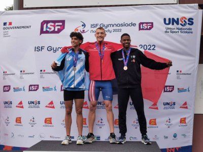 Pobjeda atletičara Slobode Roka Farkaša na Gimnazijadi u Francuskoj