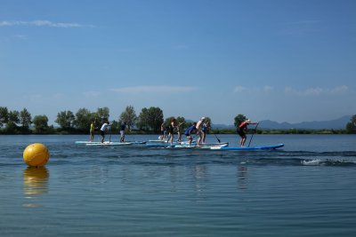 Na varaždinskom jezeru Aquacity održana prva SUP/RUN duathlon utrka u ovom dijelu Europe