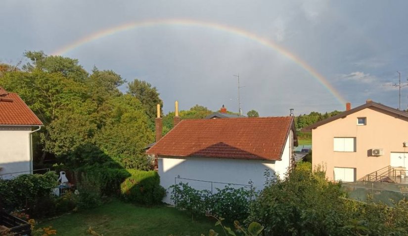 FOTO Pojavila se duga iznad Varaždina