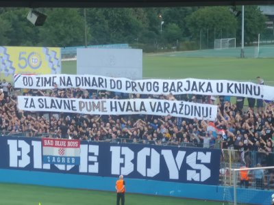 Bad Blue Boysi u 11. minuti zagrijali atmosferu na stadionu