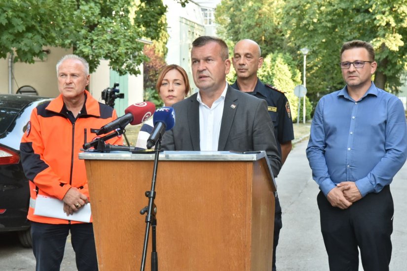 Župan Stričak: &quot;Sve žurne službe dale su sve od sebe kako bi pomogli unesrećenima&quot;