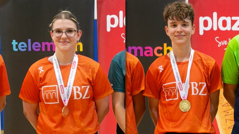 Bruna Borovec i Simon Vincek osvojili zlatne medalje na završnici Plazma Sportskih igara mladih