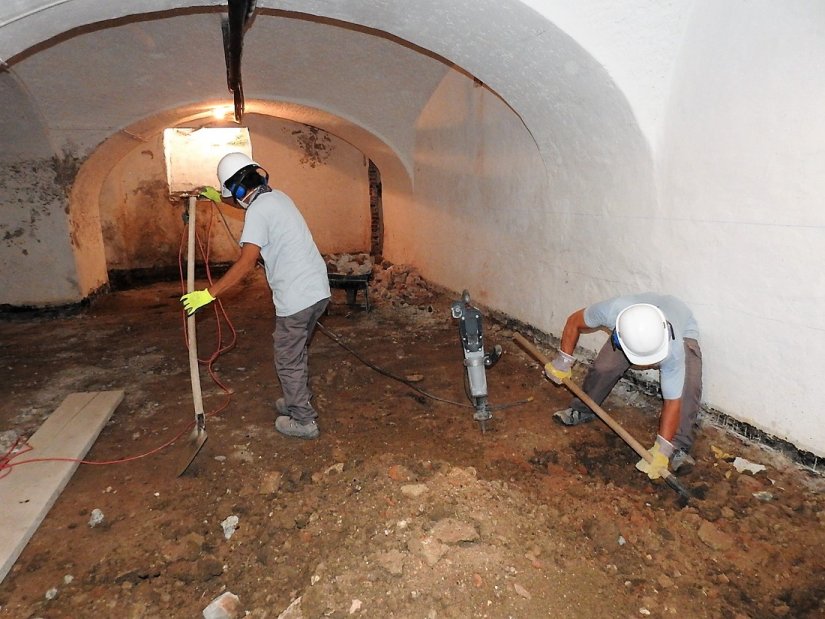 U Županijskoj palači traju radovi na rekonstrukciji i prenamjeni podruma u posjetiteljski centar