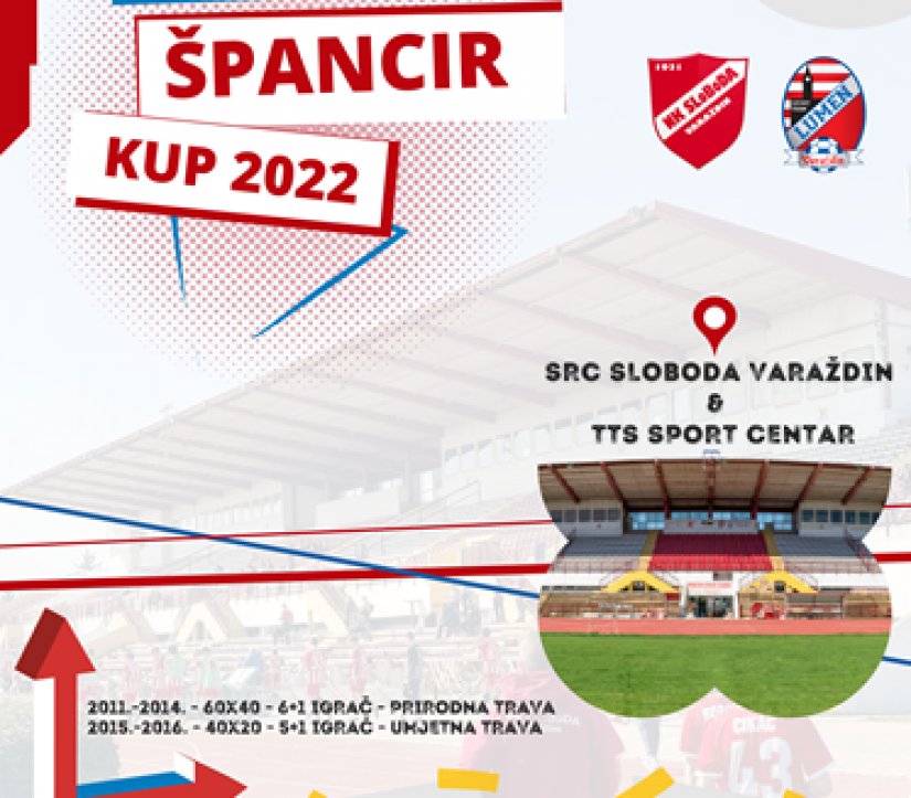 Sutra i u nedjelju na varaždinskom stadionu Sloboda Špancir Kup 2022.
