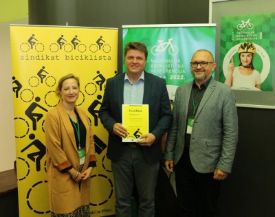 Gradu Varaždinu uručen certifikat - Poslodavac prijatelj bicikliranja