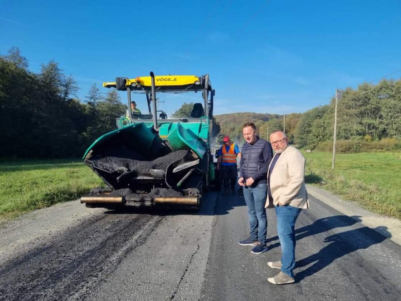 FOTO ŽUC asfaltirao 1500 metara ceste u Ljublju Kalničkom, vrijednost radova 1,2 milijuna kuna