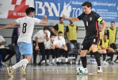 FOTO Futsal reprezentacija Hrvatske u varaždinskoj Areni uvjerljiva protiv Izraela